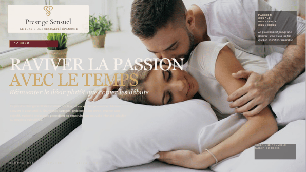 Raviver la passion avec le temps : nouveauté, présence, toucher et dialogue dans le couple