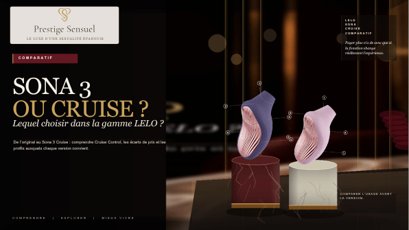 LELO Sona 3 : comparaison des versions, fonctions et usages