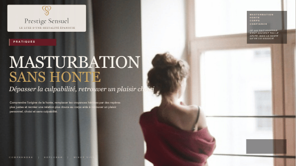 Masturbation : dépasser la culpabilité et retrouver un plaisir personnel choisi