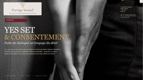 Yes set et consentement : dialogue, micro-vérifications et limites libres et réversibles