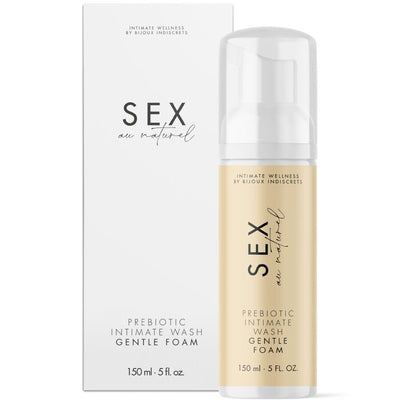 Bijoux Indiscrets - Sex Au Naturel Gel intime prébiotique avec mousse 150 ml BIJOUX – Dodatek do bielizny – Widok główny