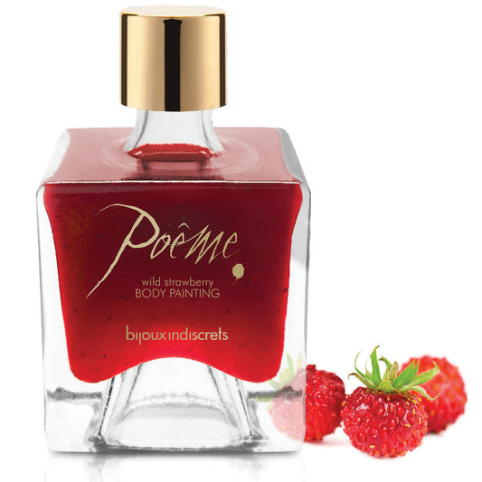 Poeme Peinture Comestible Fraise Des Sauvages 50 Gr BIJOUX – Accessoire lingerie – vue 2