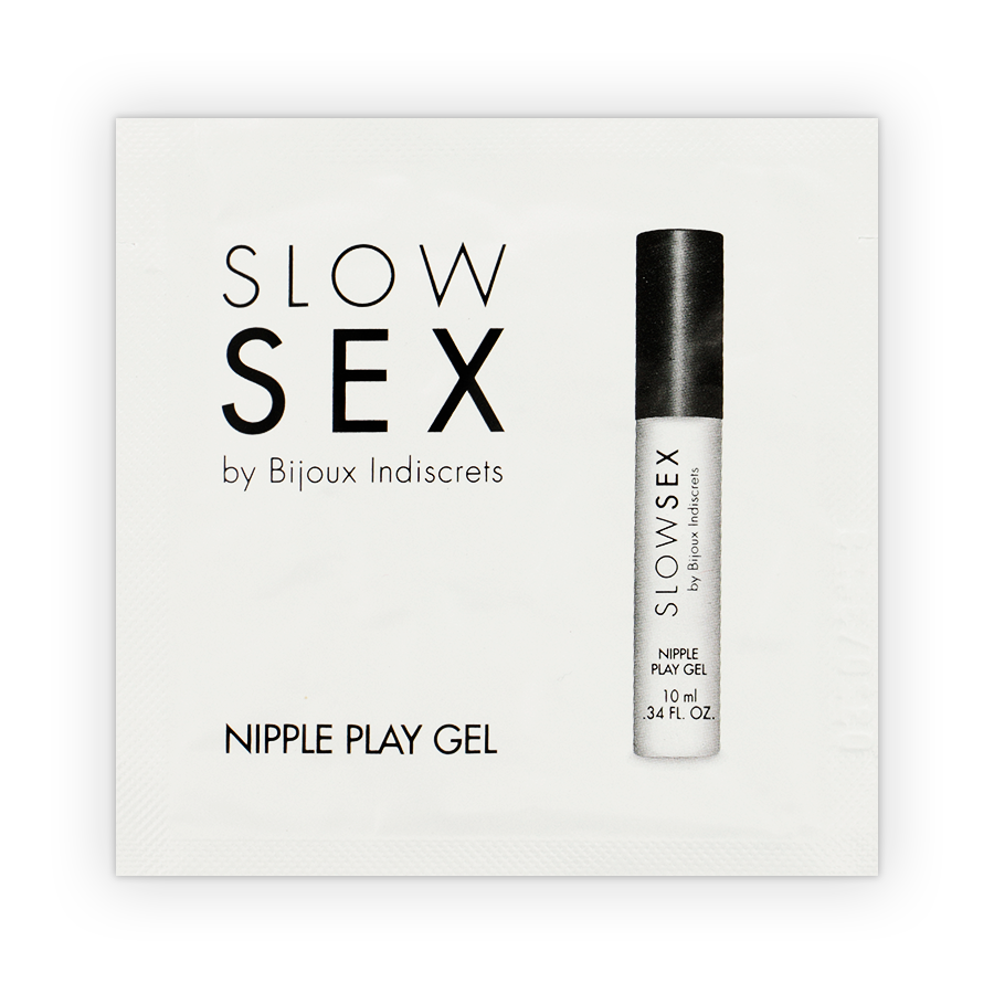 Slow Sex Gel Stimulant Pour Nipple Nipple Play Gel Monodose BIJOUX – Accessoire lingerie – vue principale