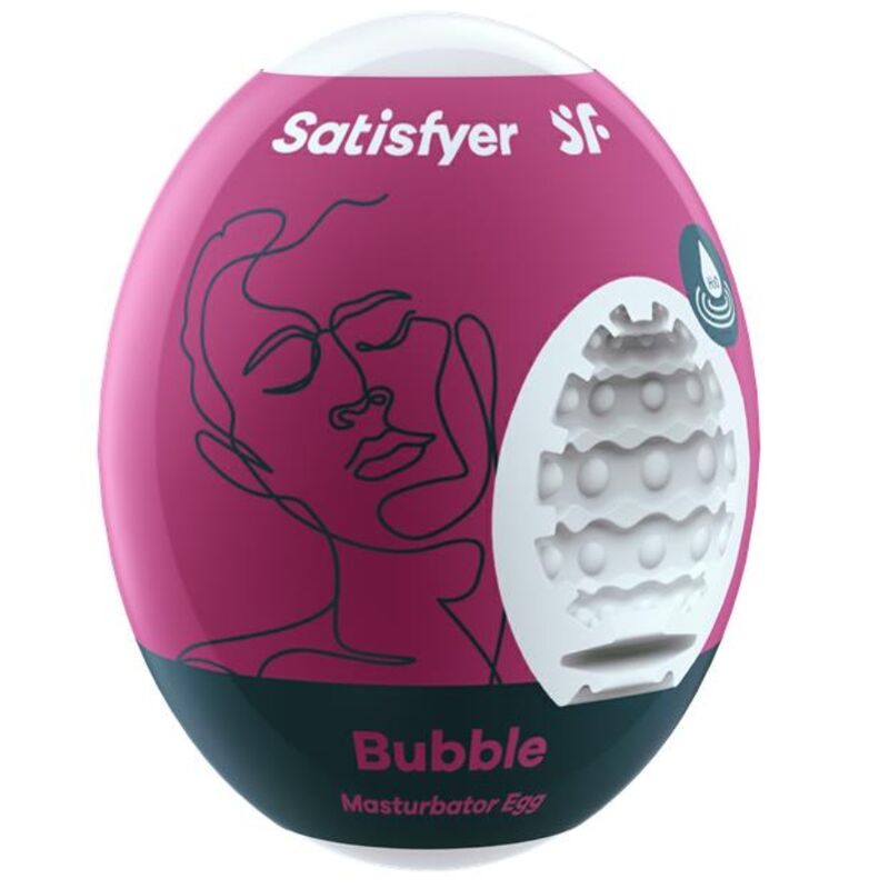 Œuf masturbateur Bubble - SATISFYER – Masturbateur – vue principale