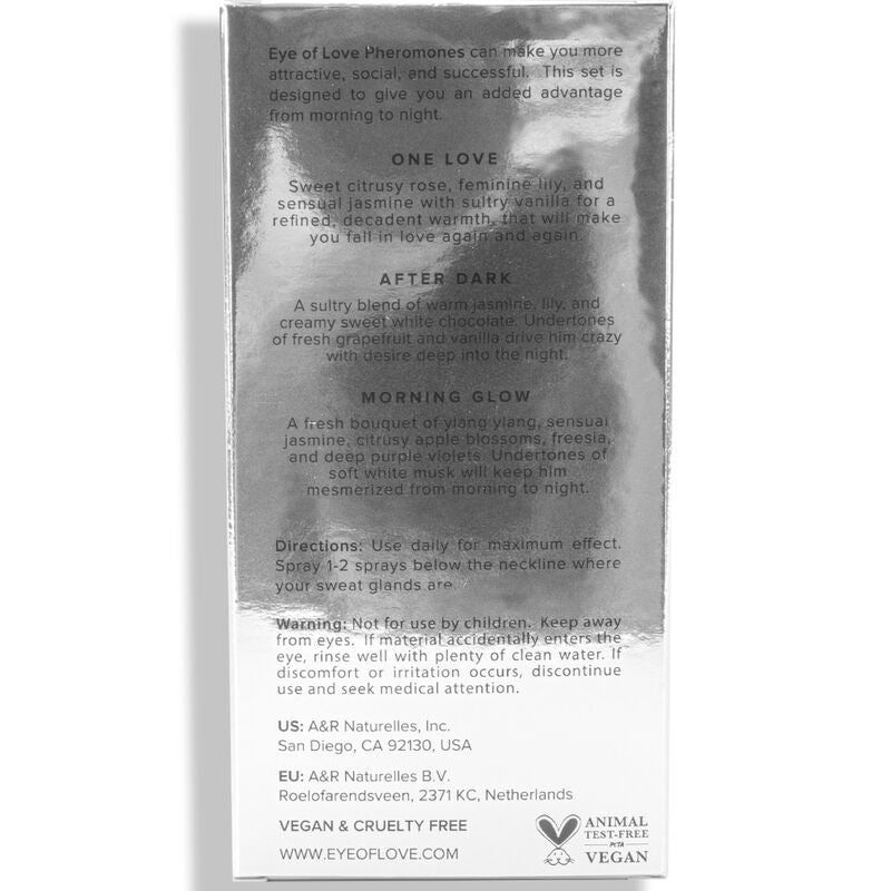 Coffret Morning Glow, One Love & After Dark - EYE OF LOVE – Parfum & ambiance – vue 3