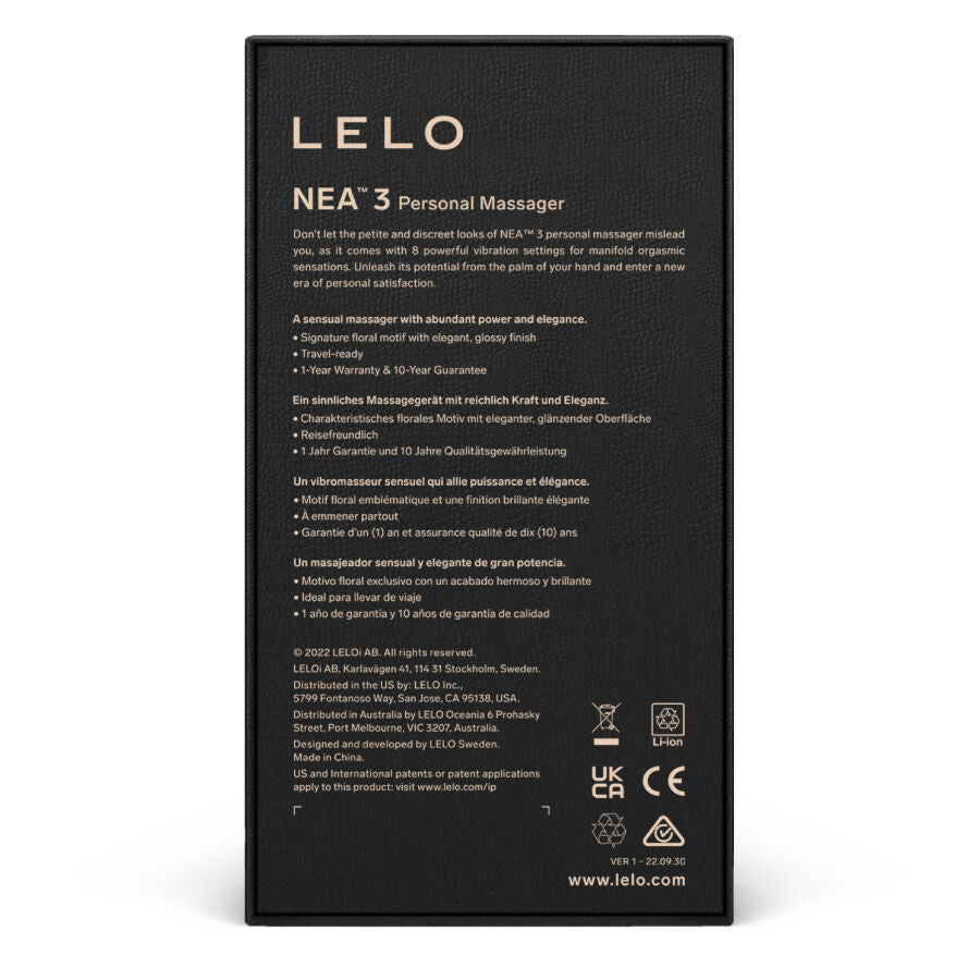 Nea 3™ - LELO – Stimulateur clitoridien – vue 10
