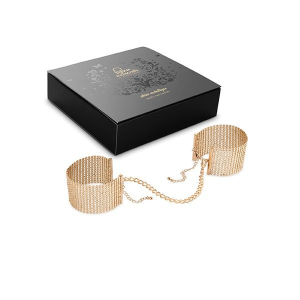 Menottes Maille Métal - BIJOUX INDISCRETS – Accessoire lingerie – vue 4