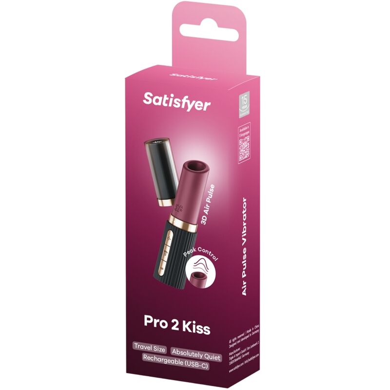 Pro 2 Kiss - SATISFYER – Stimulateur clitoridien – vue 6