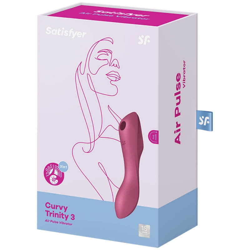 Curvy Trinity 3 - SATISFYER – Stimulateur clitoridien – vue 6