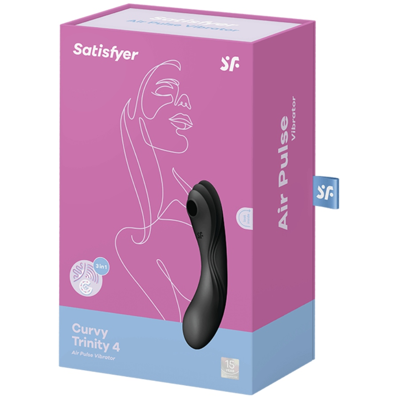 Curvy Trinity 4 - SATISFYER – Stimulateur clitoridien – vue 3