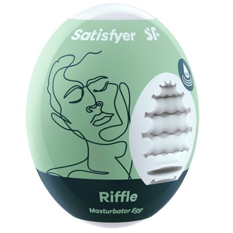 Œuf masturbateur Riffle - SATISFYER – Masturbateur – vue principale