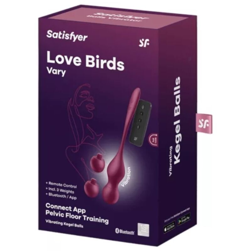 Love Birds Vary - SATISFYER – Boules de Kegel – vue 5