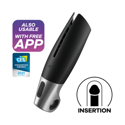 Power Masturbator - SATISFYER – Masturbateur – vue principale