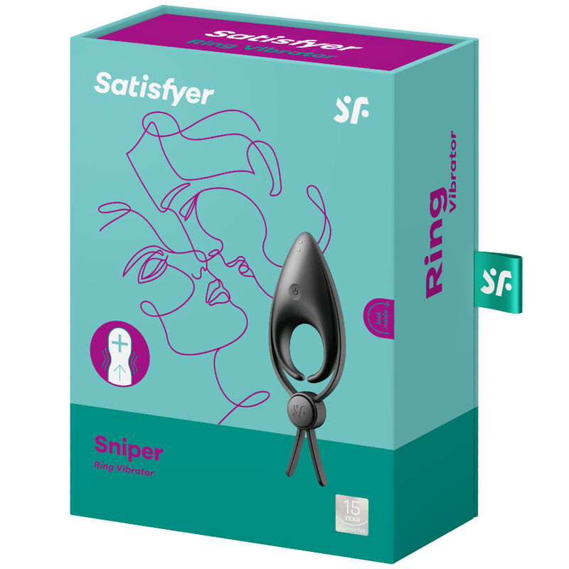 Sniper - SATISFYER – Anneau pénien – vue 6