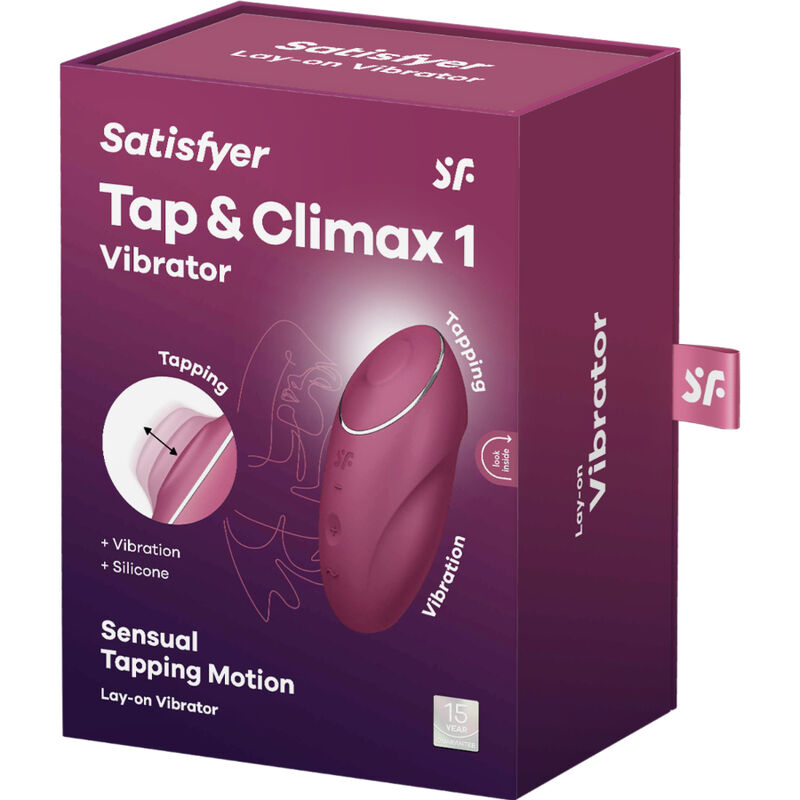 Tap & Climax 1 - SATISFYER – Stimulateur clitoridien – vue 18