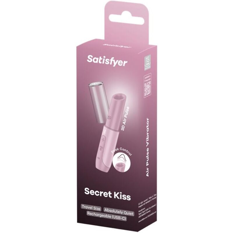 Secret Kiss - SATISFYER – Stimulateur clitoridien – vue 6