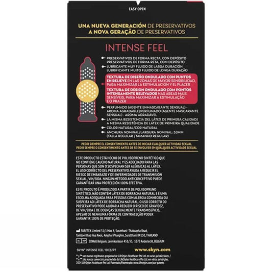 Intense Feel (x10) - SKYN – Préservatif – vue 2