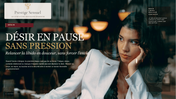 Désir en pause : retrouver progressivement l’envie sans pression ni obligation