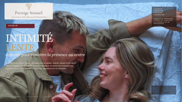 Intimité lente : ralentir, respirer et remettre la présence au centre du couple