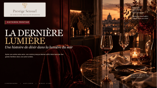 La dernière lumière — histoire de désir dans la lumière du soir | Prestige Sensuel
