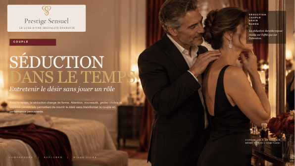 Séduction dans le temps : attention, nouveauté et désir durable au sein du couple