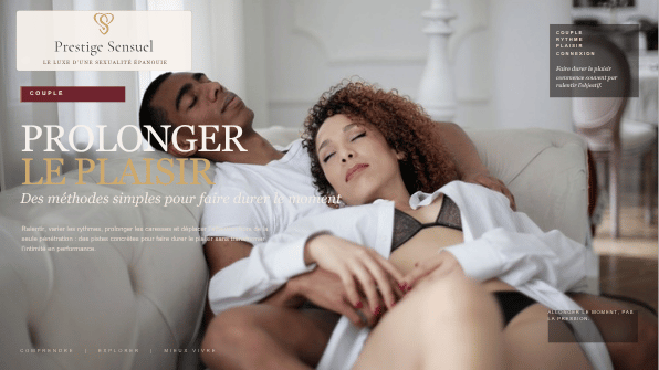 Prolonger le plaisir en couple : rythme, caresses, lenteur et connexion