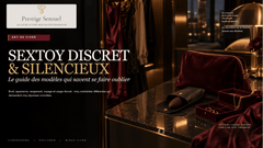 Sextoy discret : le guide des modèles vraiment silencieux