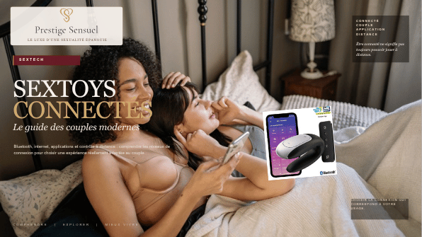Solutions connectées pour couples : Bluetooth, Internet, application et contrôle à distance