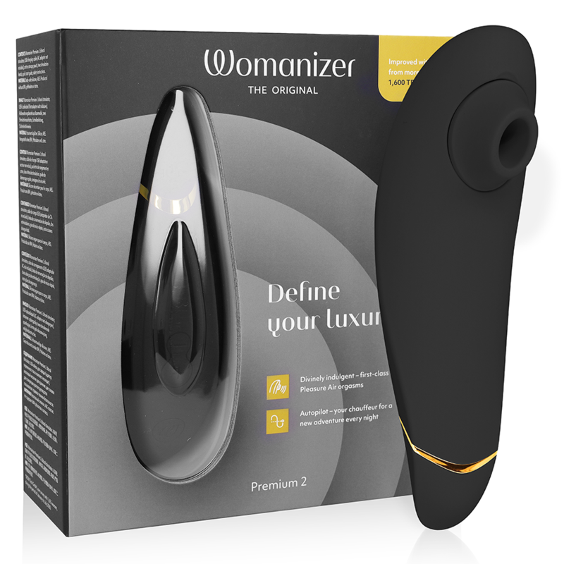 Stimulateur clitoridien premium Womanizer Premium 2 pour la collection Womanizer