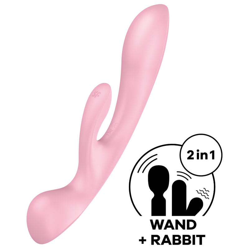 Vibromasseur Satisfyer Triple Oh pour la collection Tous les sextoys femme