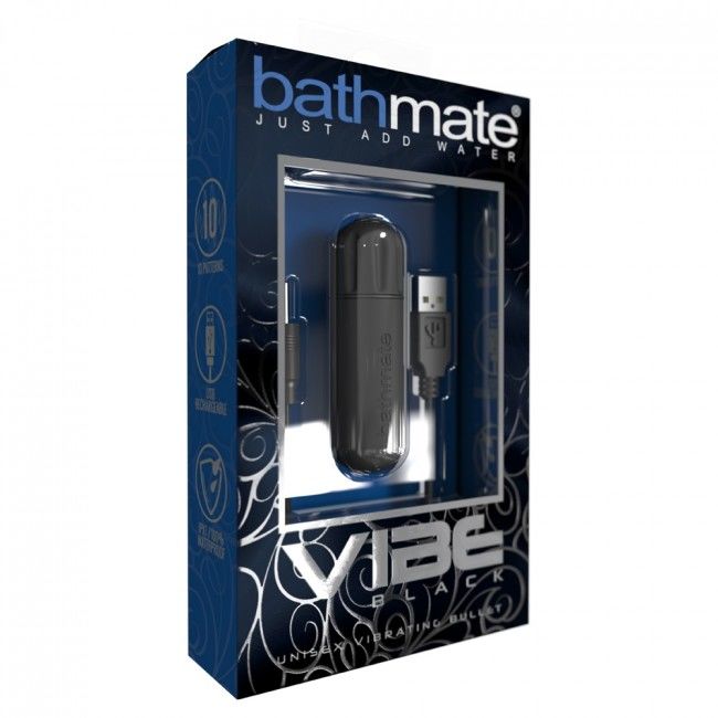 BATHMATE - BALLE VIBRANTE VIBE NOIRE – Œuf vibrant – vue 4