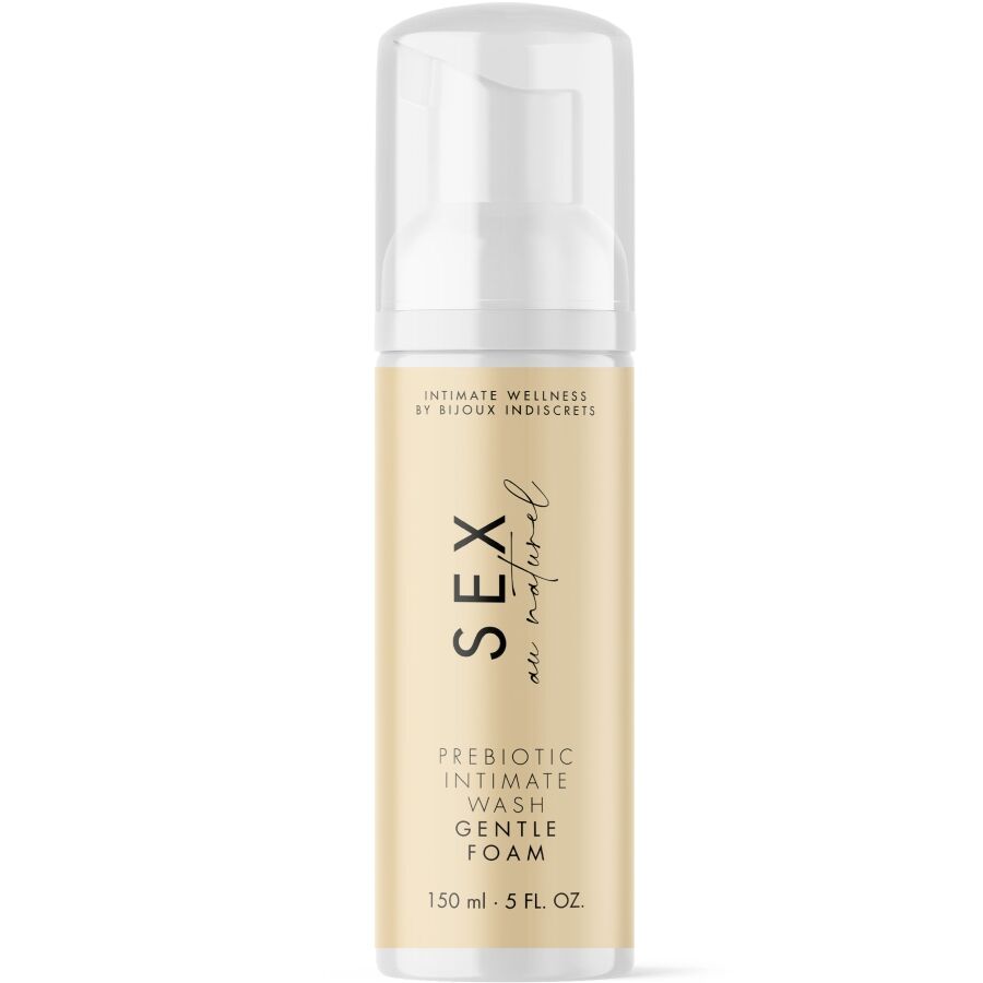 Bijoux Indiscrets - Sex Au Naturel Gel intime prébiotique avec mousse 150 ml BIJOUX – Accessoire lingerie – vue 2