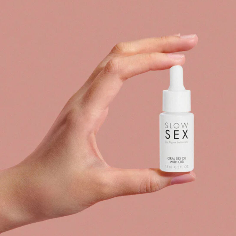 Slow Sex Huile De Sexe Oral Au Cbd 15 Ml BIJOUX – Accessoire lingerie – vue 3
