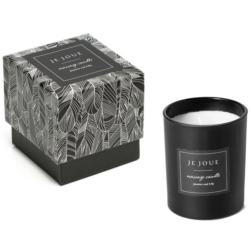 Bougie de massage Jasmin & Lily - JE JOUE – Parfum & ambiance – vue 2