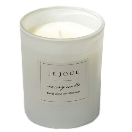 Bougie de massage Ylang Ylang & Mandarine - JE JOUE – Parfum & ambiance – vue principale