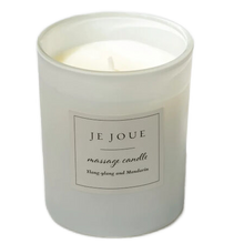 Bougie de massage Ylang Ylang & Mandarine - JE JOUE – Parfum & ambiance – vue principale