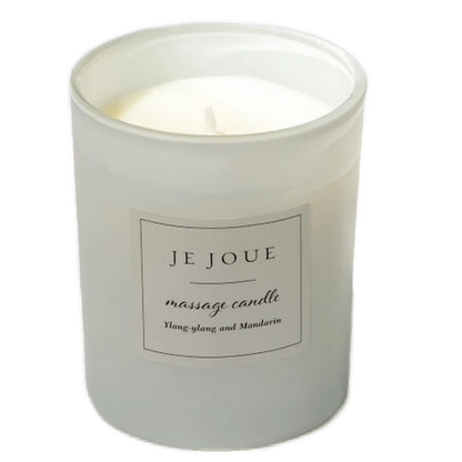 Bougie de massage Ylang Ylang & Mandarine - JE JOUE – Parfum & ambiance – vue principale
