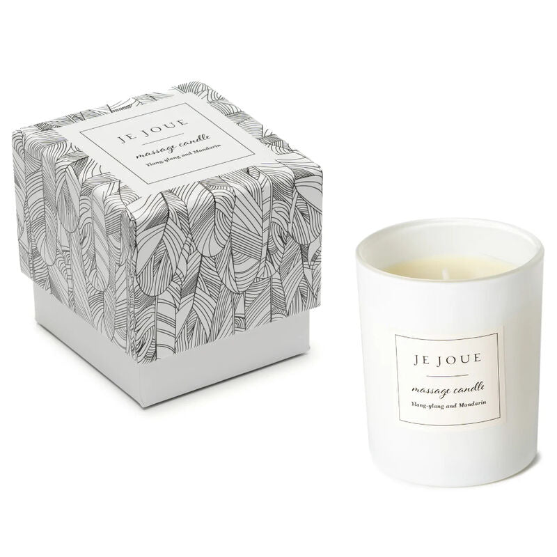 Bougie de massage Ylang Ylang & Mandarine - JE JOUE – Parfum & ambiance – vue 3