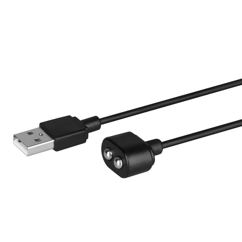 Cable De Charge Noir - SATISFYER – Accessoire sextoy – vue 2