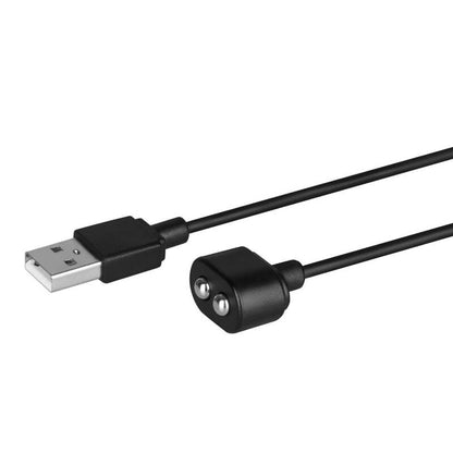 Cable De Charge Noir - SATISFYER – Accessoire sextoy – vue 2