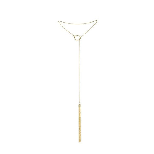 Collier En Métal Franges Dorées - BIJOUX INDISCRETS – Accessoire lingerie – vue 2