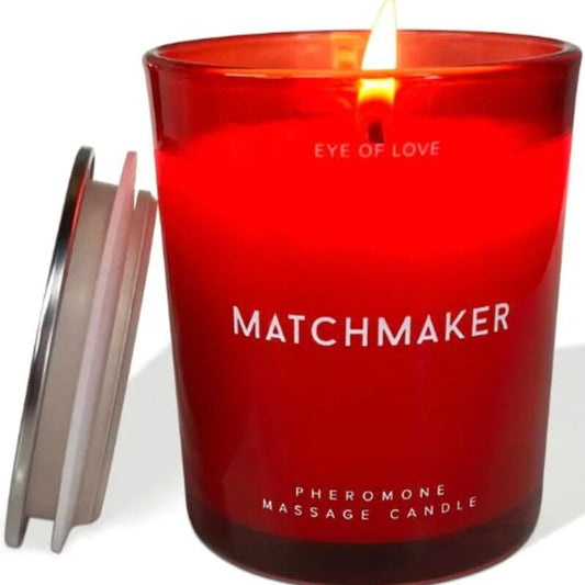 Matchmaker Bougie De Massage Diamant Rouge Lattirer 150 Ml EYE OF LOVE – Huile de massage – vue 2