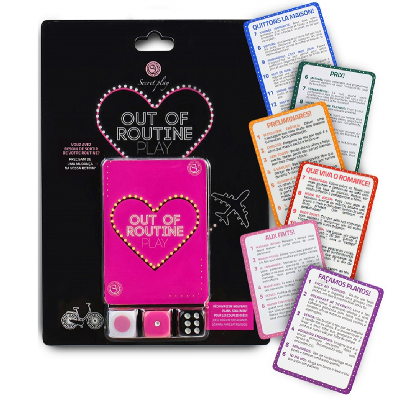 Jeu de couple Hors Routine, 72 défis