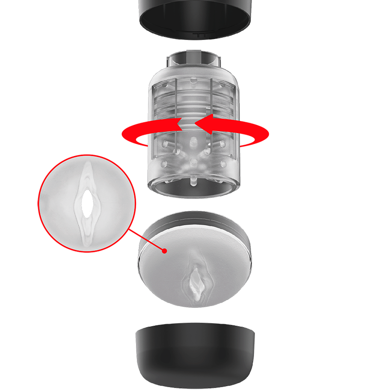 TORNADO 360 ROTATION TECH STROKER - JAMYJOB