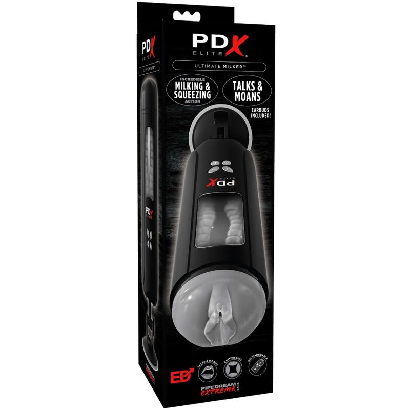 STROKER ULTIMATE MILKER AVEC VOIX - PDX ELITE
