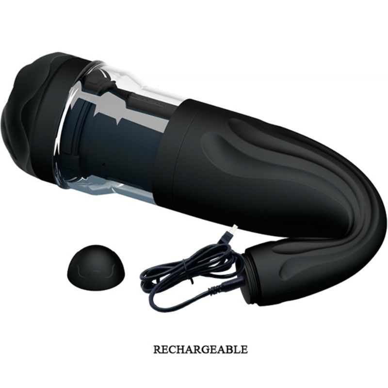 MASTURBATEUR RECHARGEABLE MULTIFONCTION BRETON - PRETTY LOVE