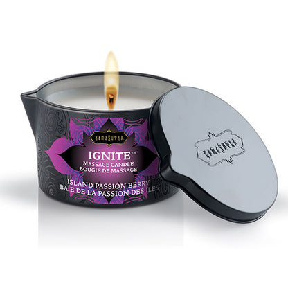 Bougie De Massage (Île de la Passion) - KAMASUTRA – Parfum & ambiance – vue 2