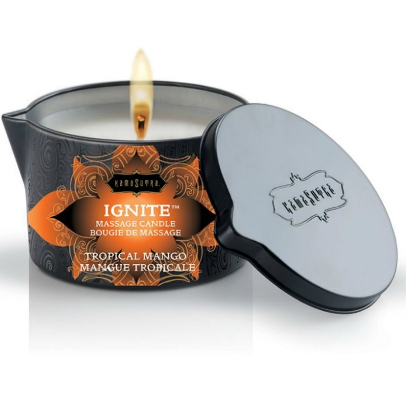 Kamasutra Bougie Massage Mangue Tropicale 170g