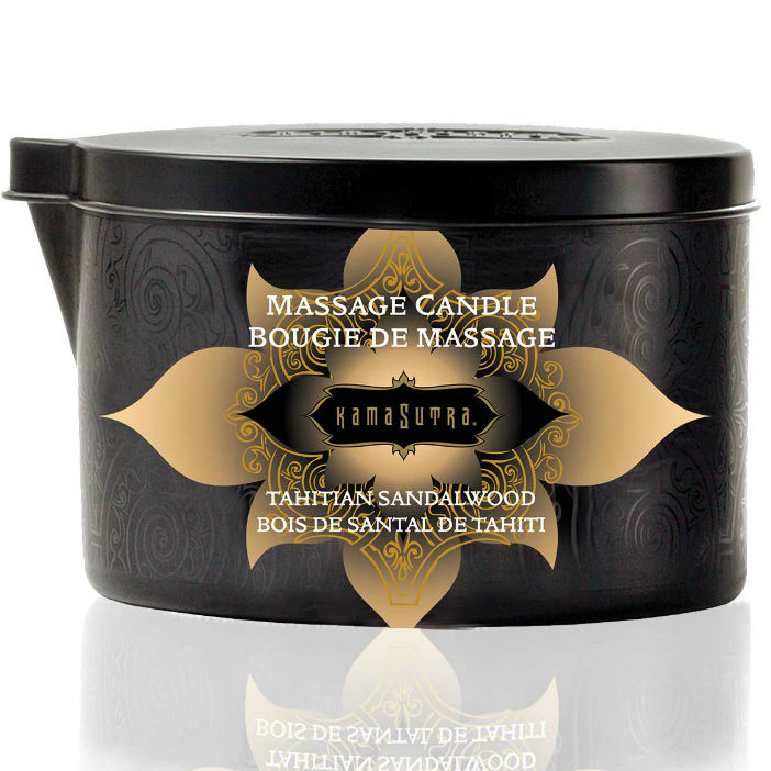 Bougie de massage (Vanille & Bois de santal) - KAMASUTRA – Parfum & ambiance – vue principale