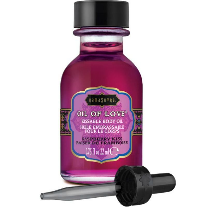 Huile Comestible Framboise 22 Ml KAMASUTRA – Huile de massage – vue principale